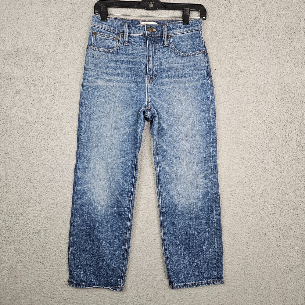 Madewell Classic Straight Mid Rise Casual Jean Size 25